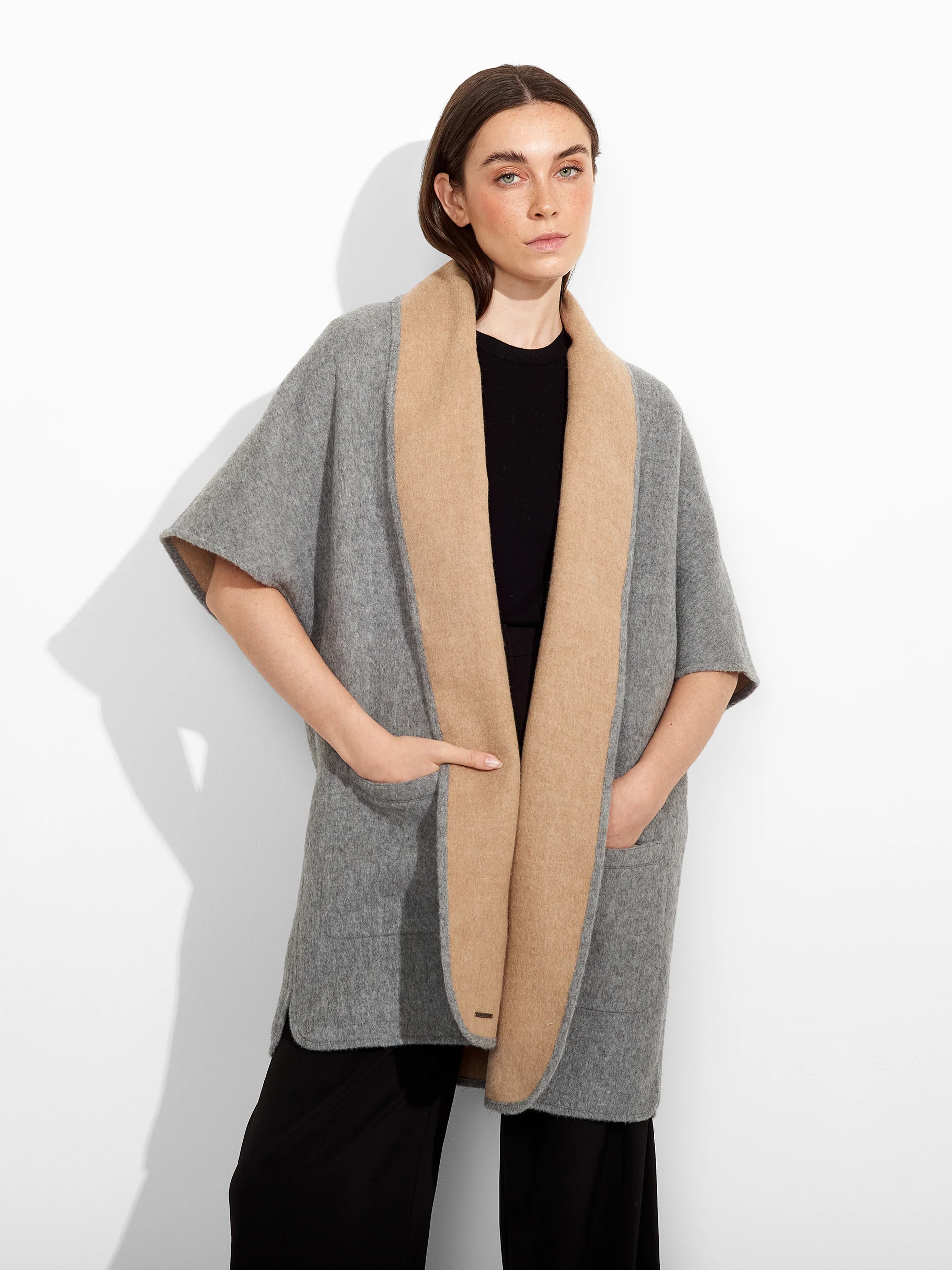 Capa Zea De Baby Alpaca Color Beige - Image 8