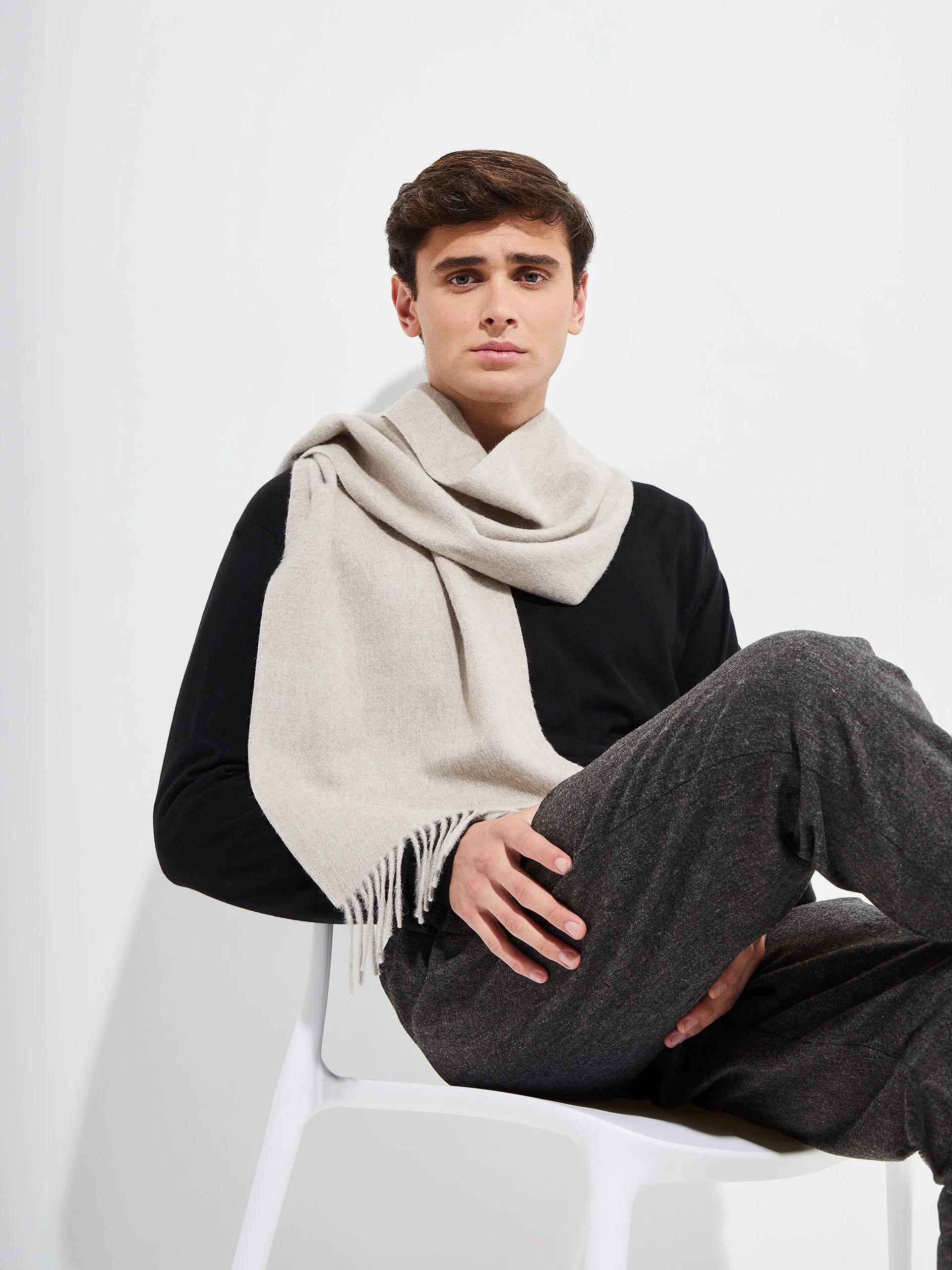 Chalina Jamas De Royal Alpaca Color Beige - Image 4