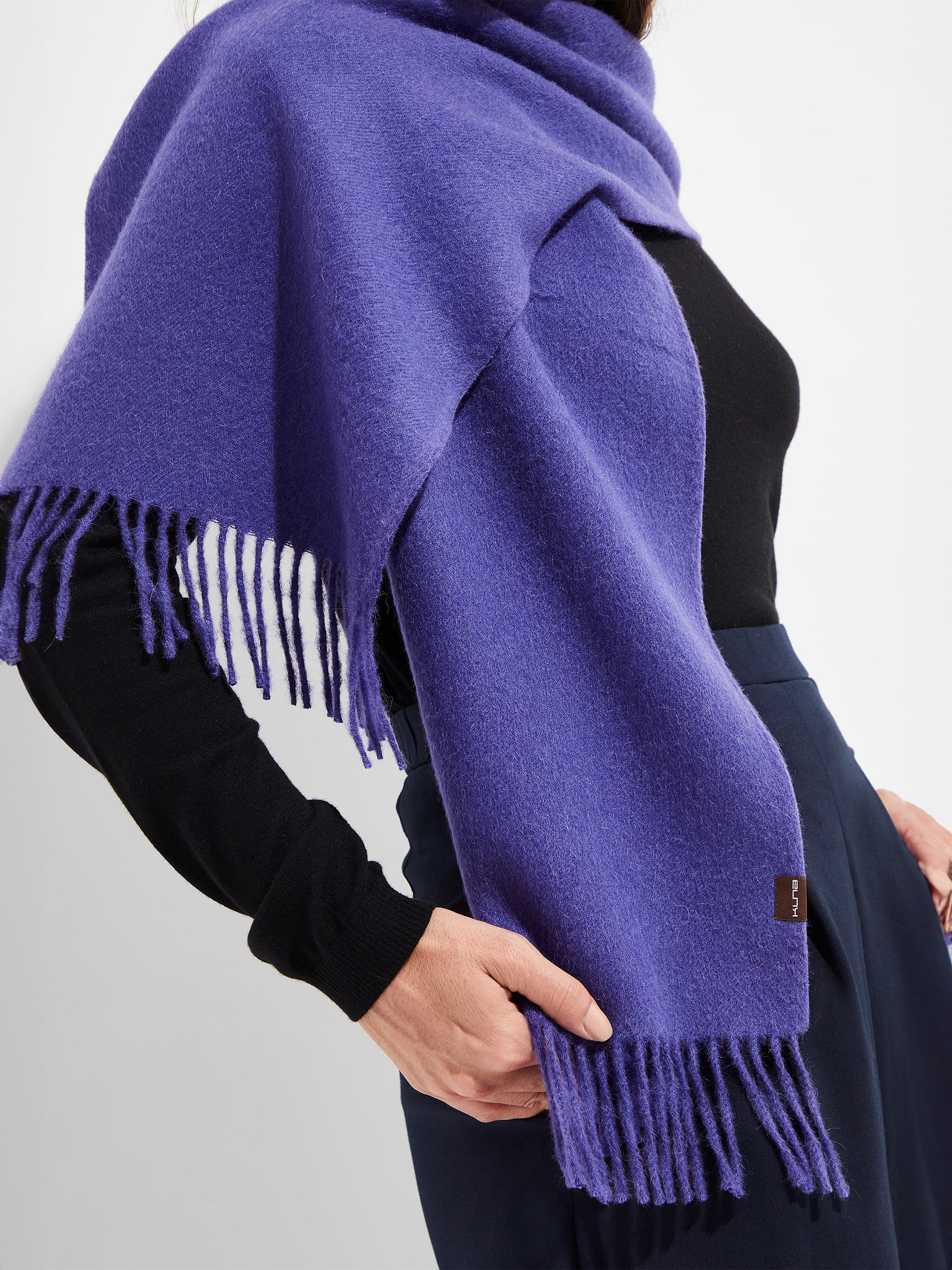 Chalina Jamas De Royal Alpaca Color Morado - Image 3