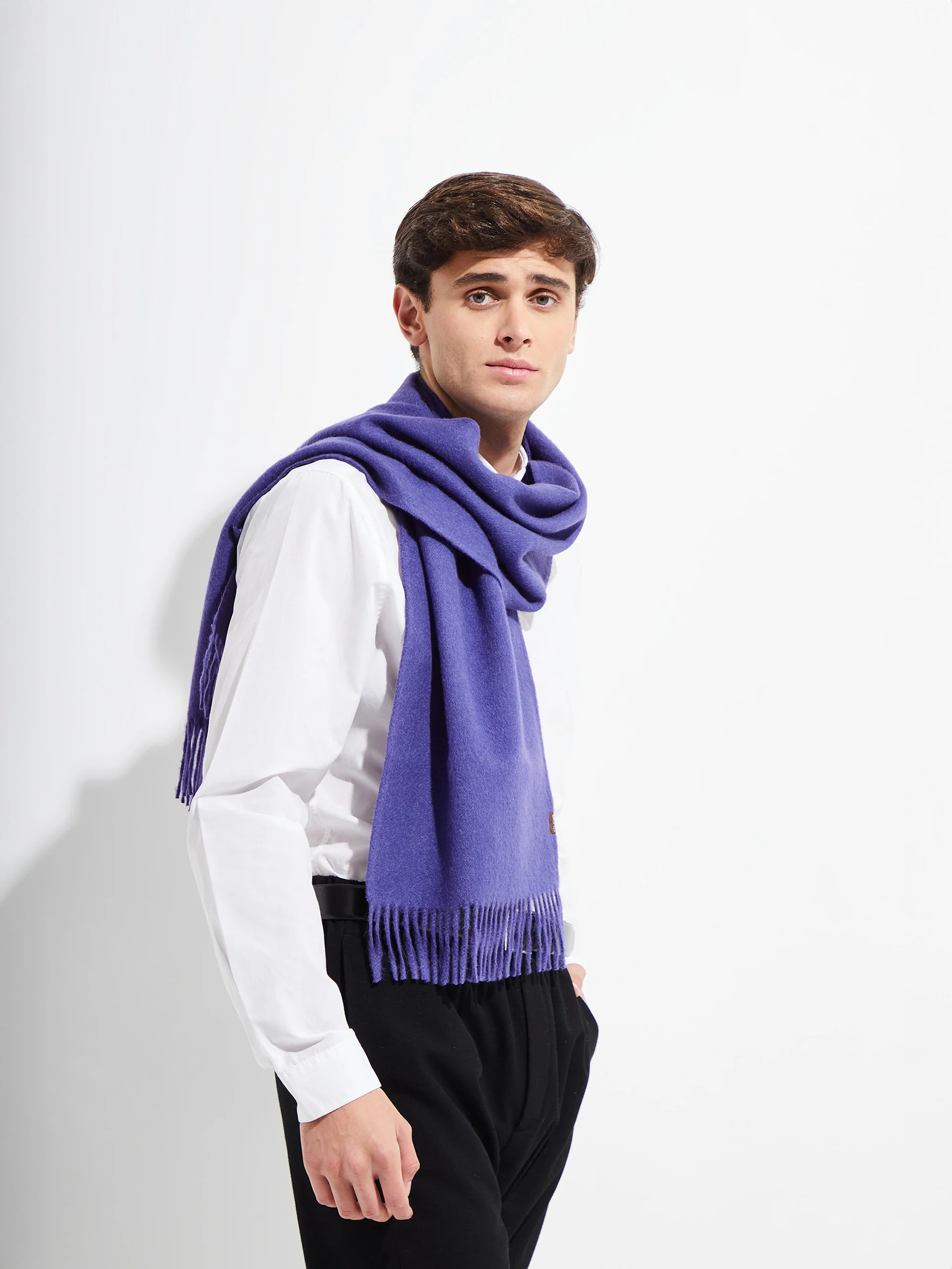 Chalina Jamas De Royal Alpaca Color Morado - Image 4