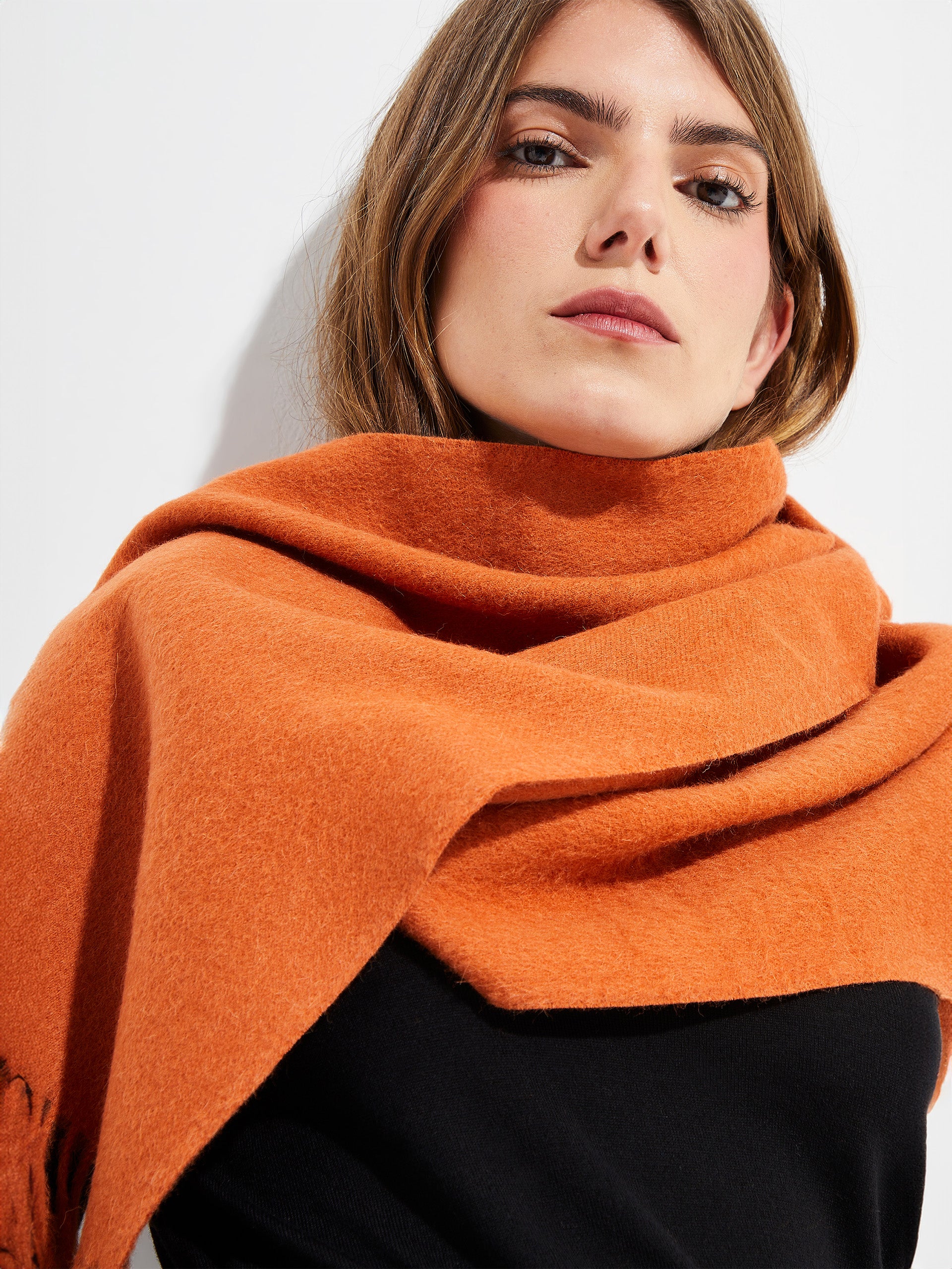 Chalina Jamas De Royal Alpaca Color Naranja - Image 3