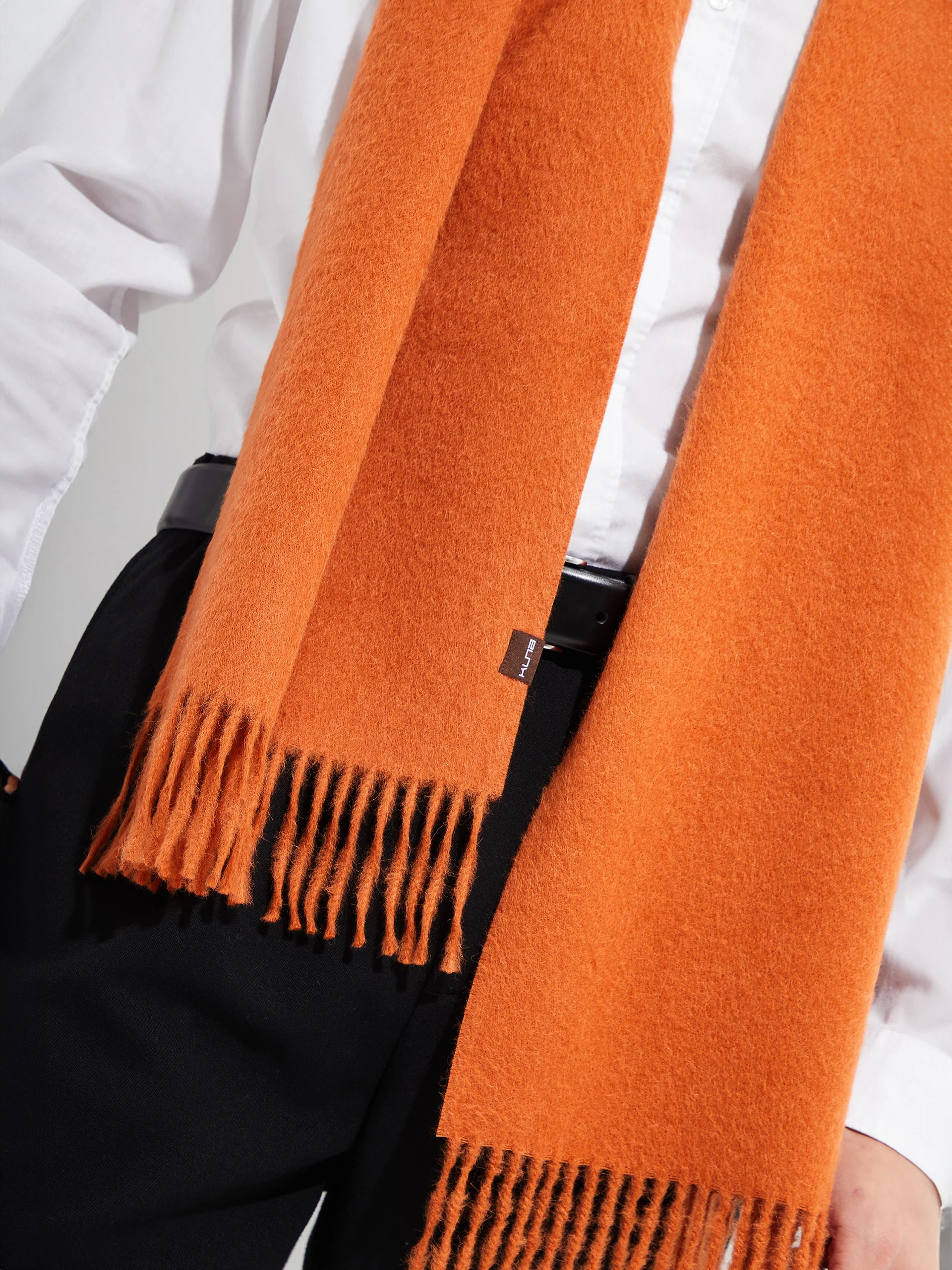 Chalina Jamas De Royal Alpaca Color Naranja - Image 5