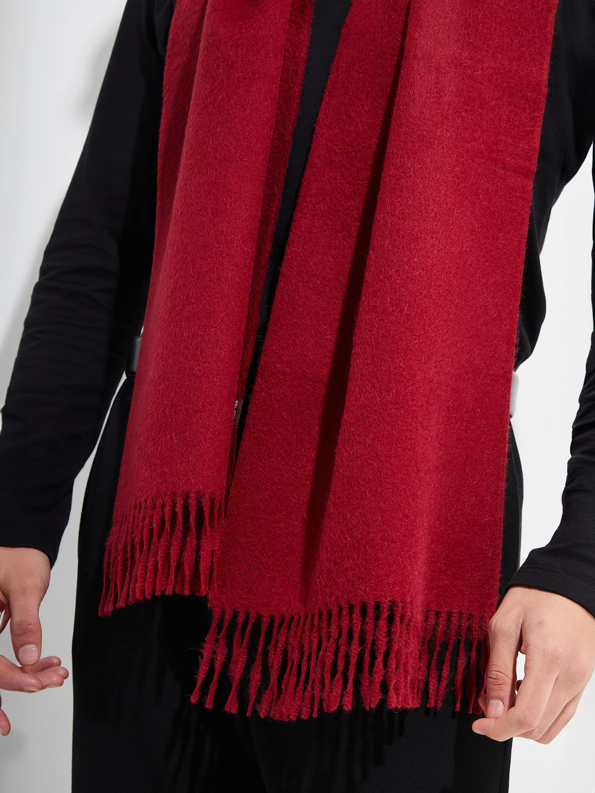 Chalina Jamas De Royal Alpaca Color Guinda - Image 5