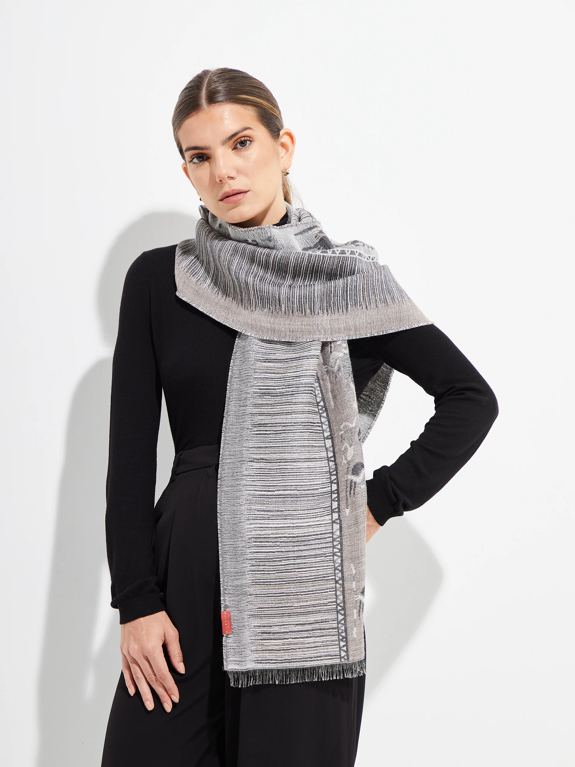 Chalina Nazca - 15 De Baby Alpaca Color Beige - Image 9