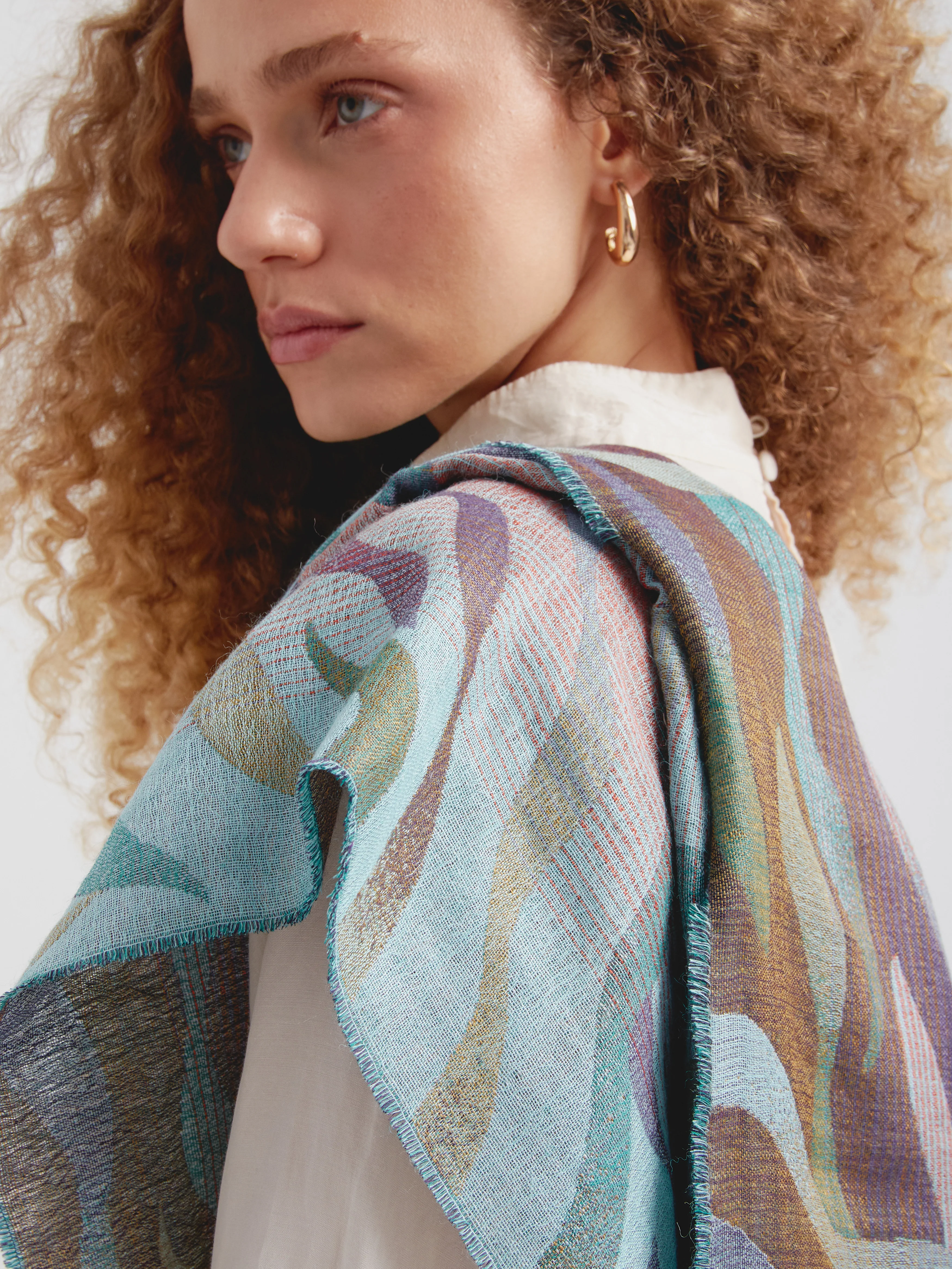 Estola Carabely De Baby Alpaca Color Multicolor - Image 3