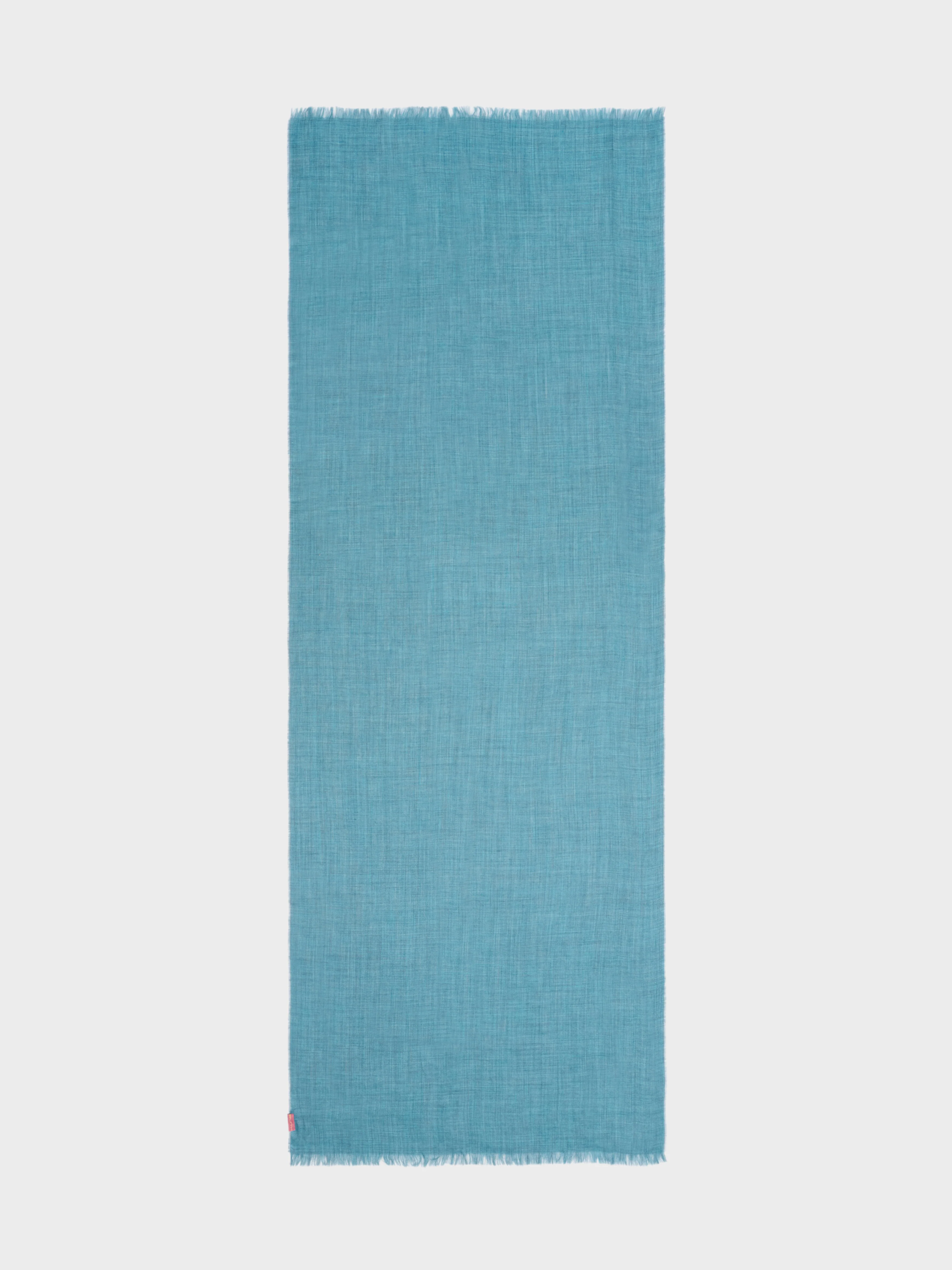 Estola Teaberry De Baby Alpaca Color Turquesa - Image 4