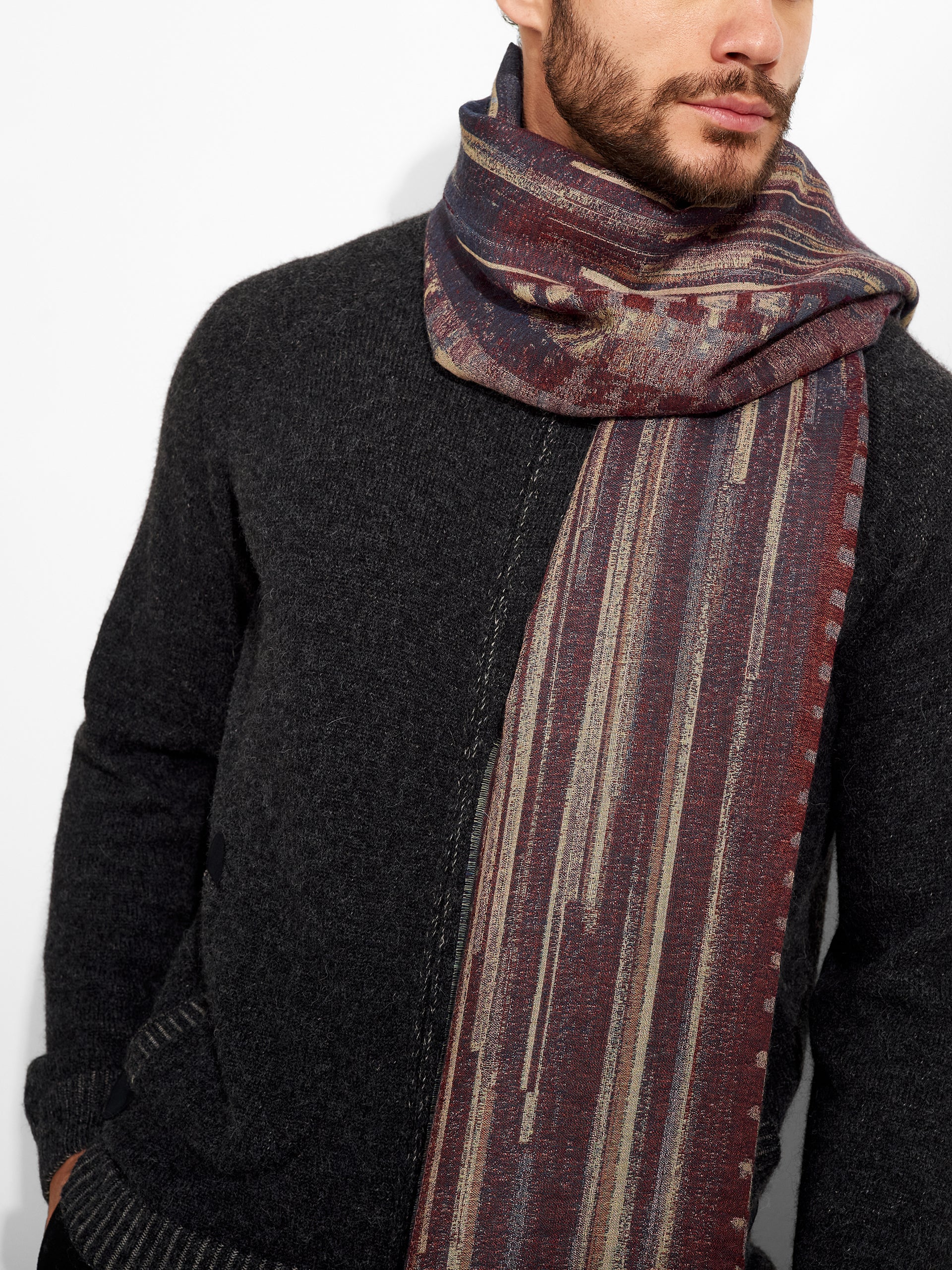 Estola Zulett De Baby Alpaca Color Multicolor - Image 5