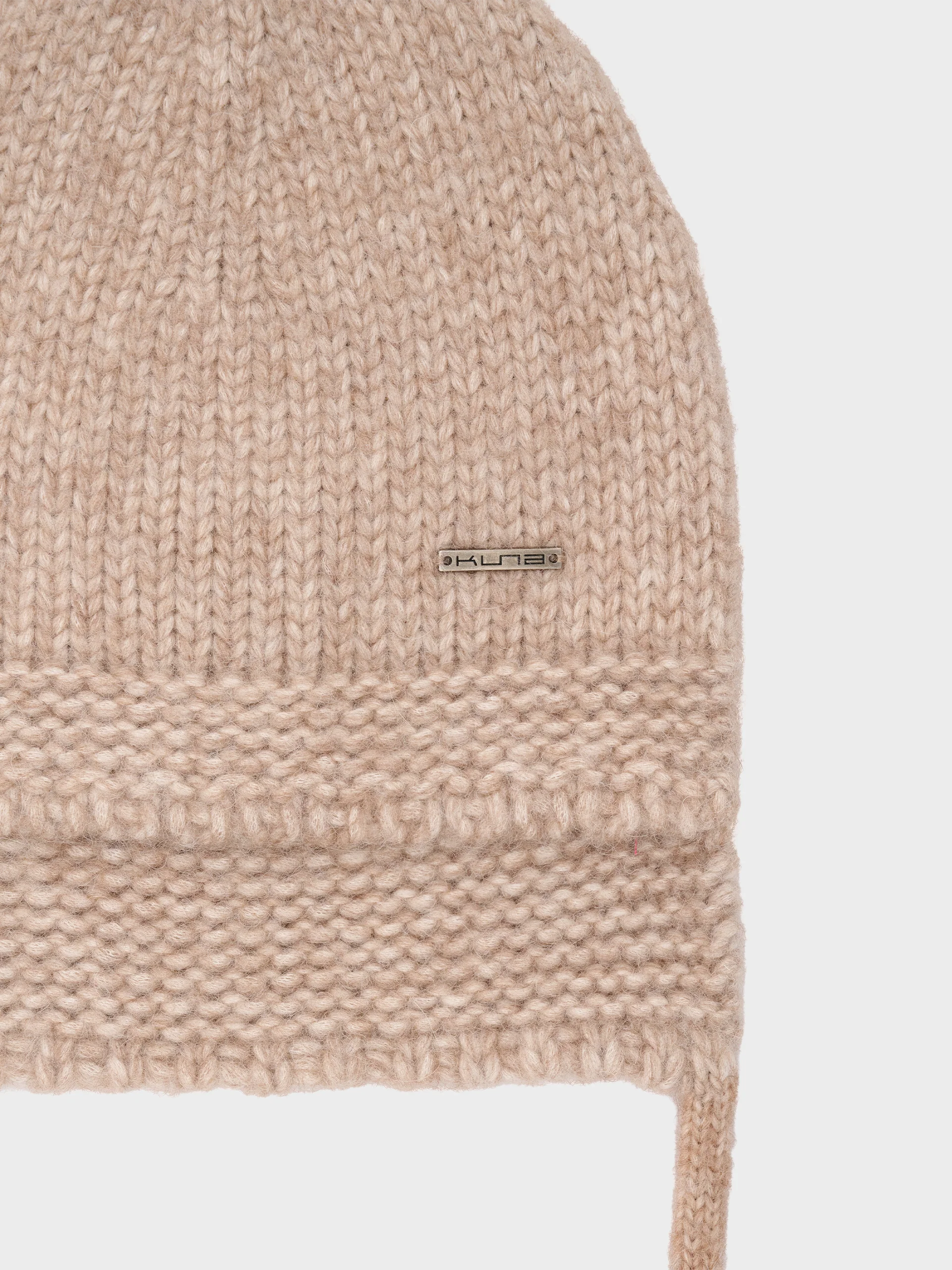 Gorro Chic De Baby Alpaca Color Beige - Image 6