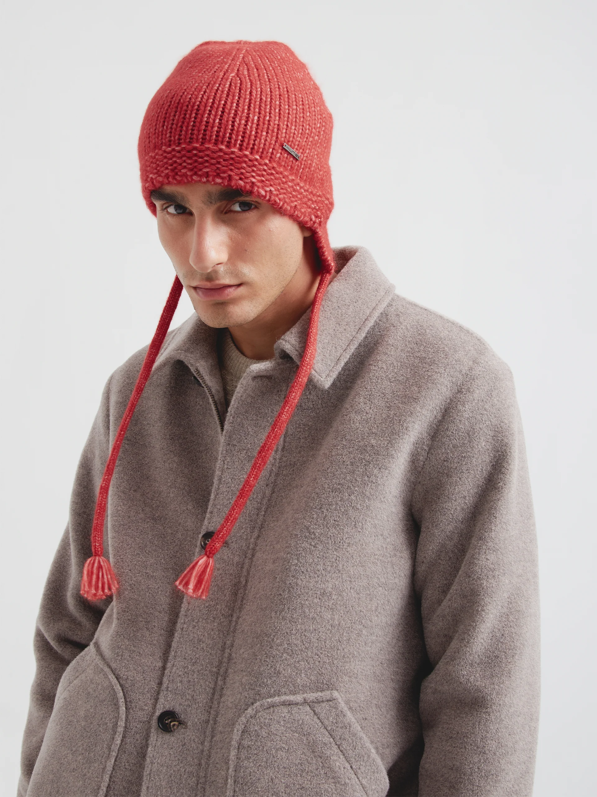 Gorro Chic De Baby Alpaca Color Rosado - Image 4