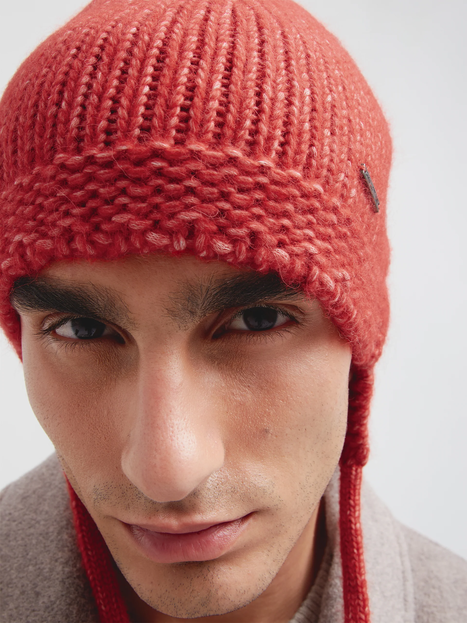 Gorro Chic De Baby Alpaca Color Rosado - Image 5