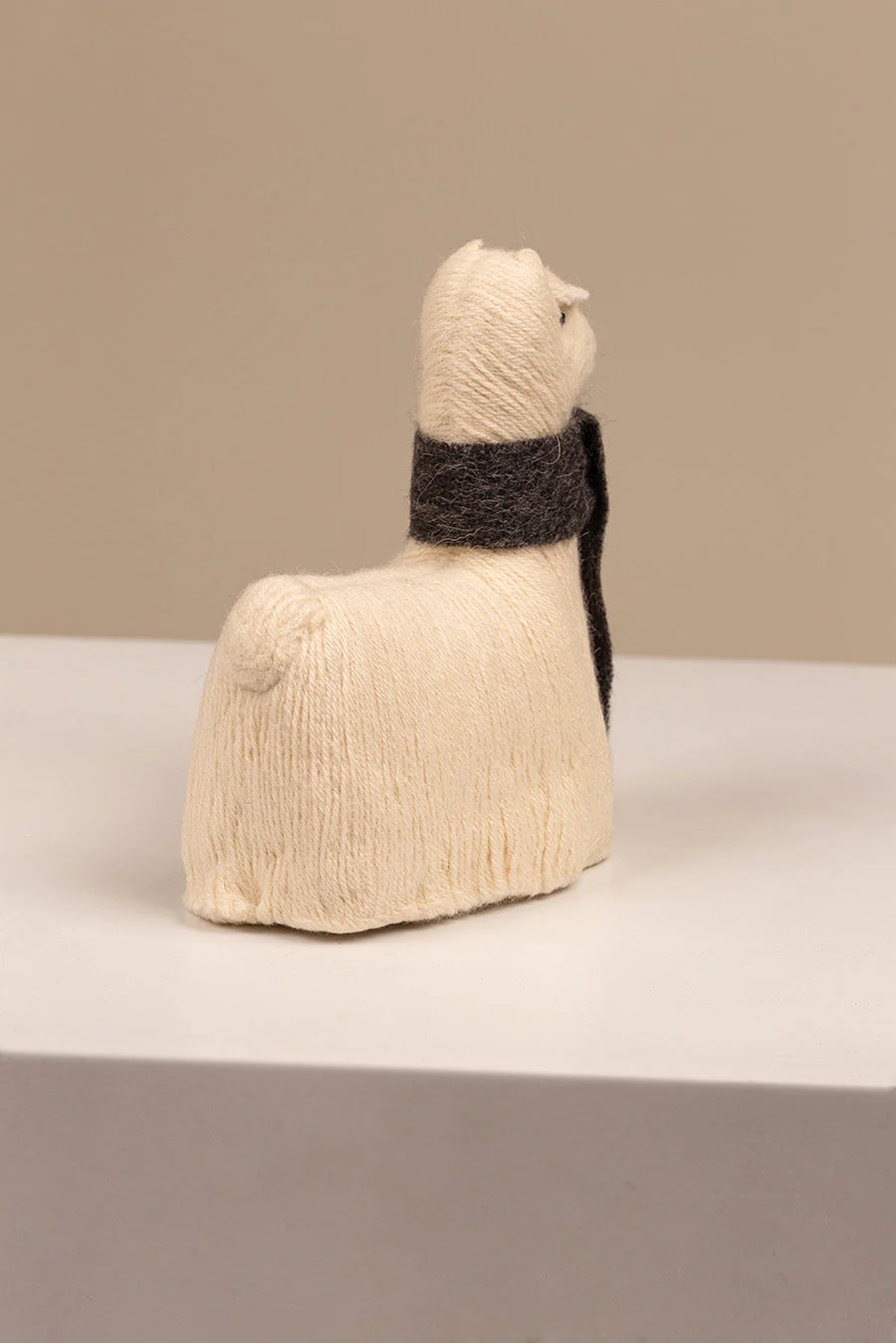 Peluche Rawa Grande De Baby Alpaca Color Ecru - Image 6