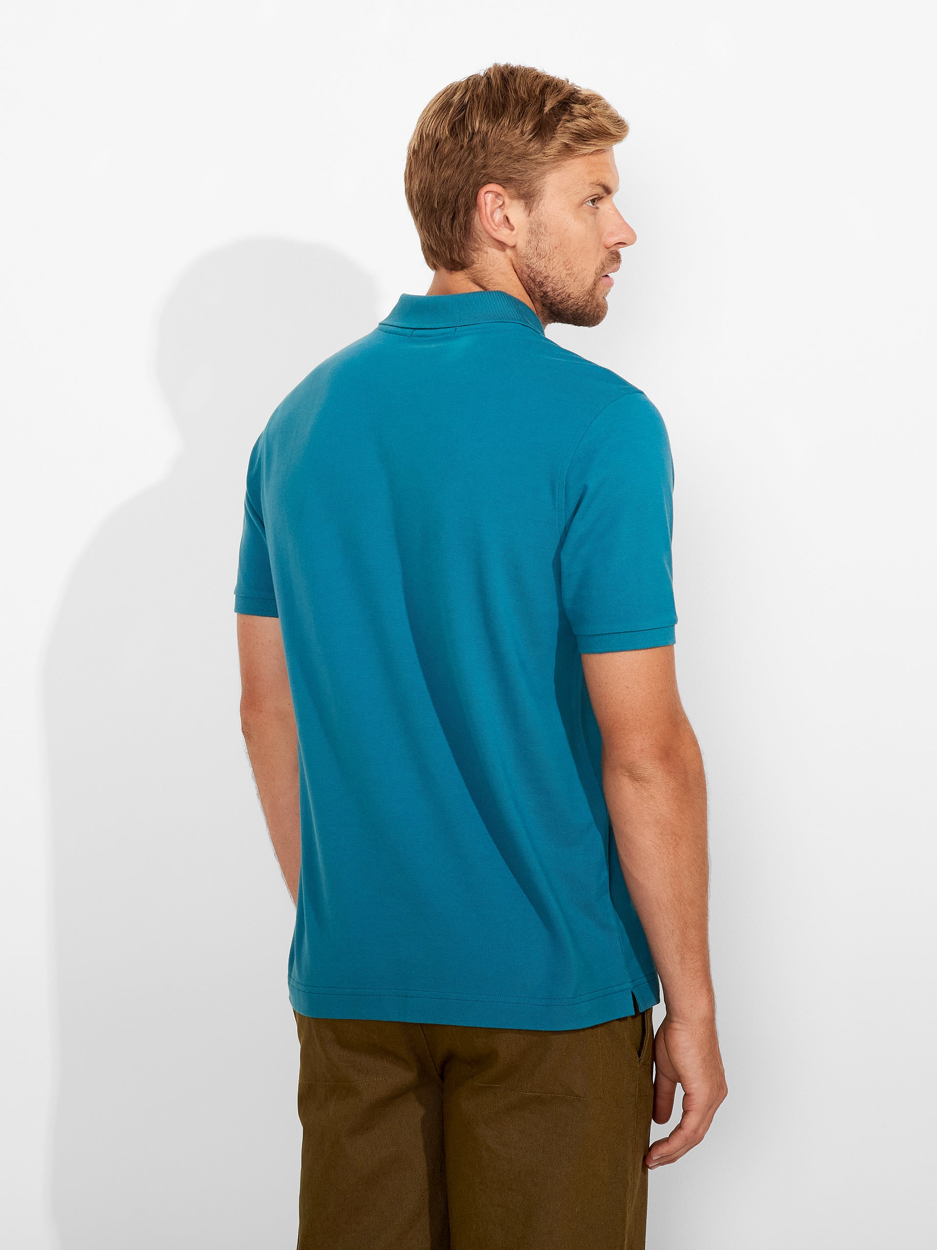 Polo Weinsberg De Algodón Pima Color Acero - Image 3