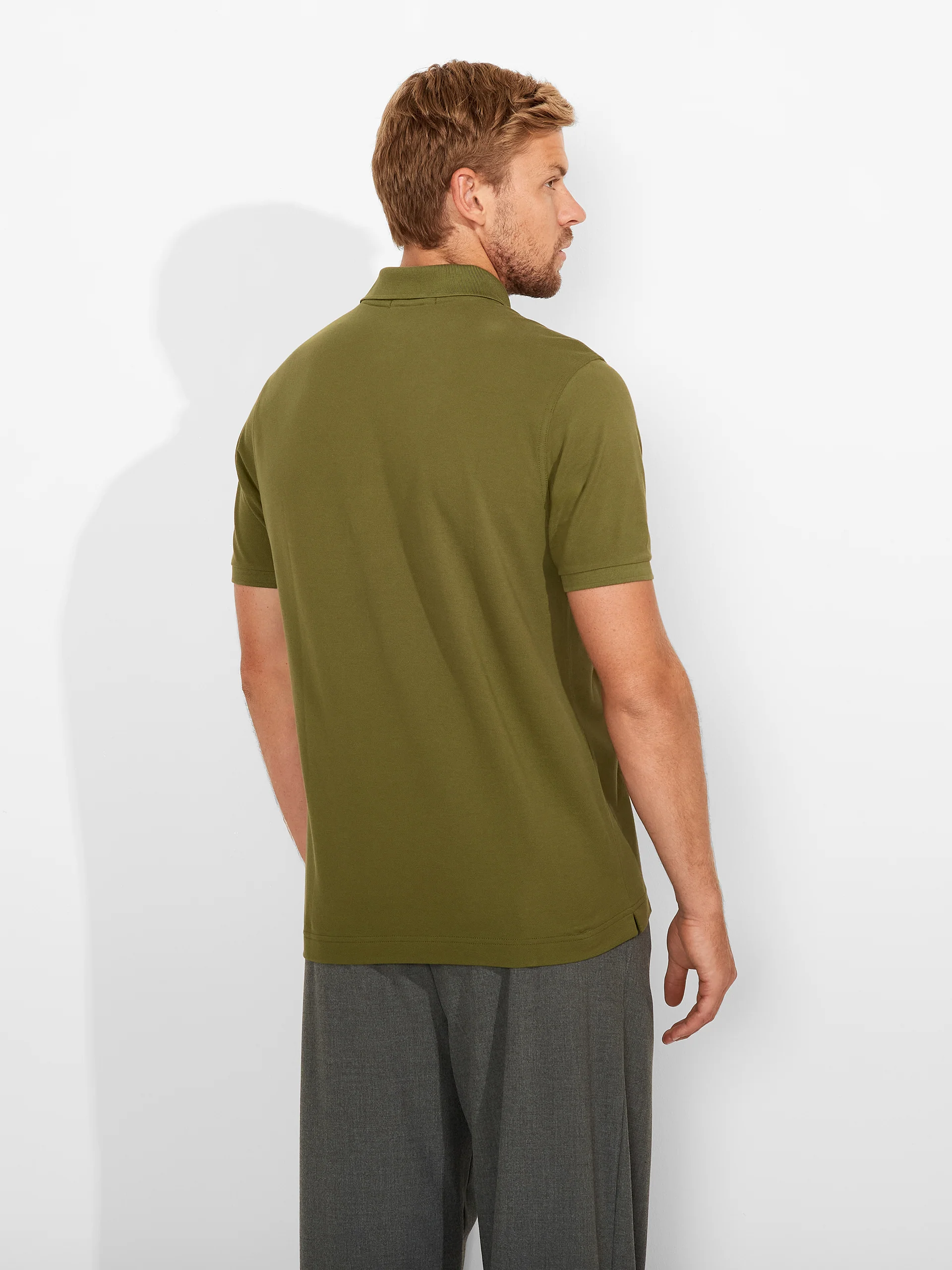 Polo Weinsberg De Algodón Pima Color Verde - Image 3