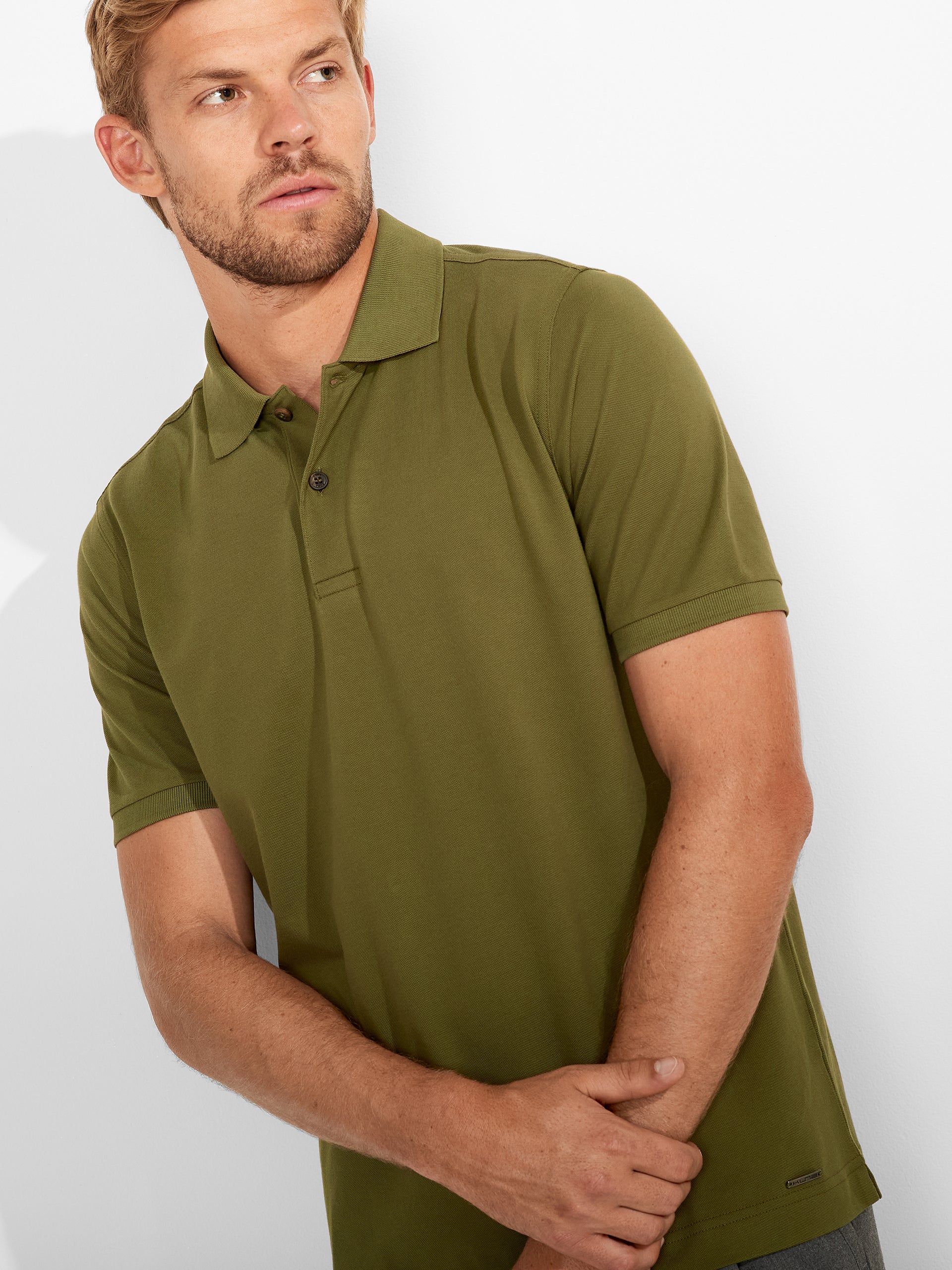 Polo Weinsberg De Algodón Pima Color Verde - Image 5