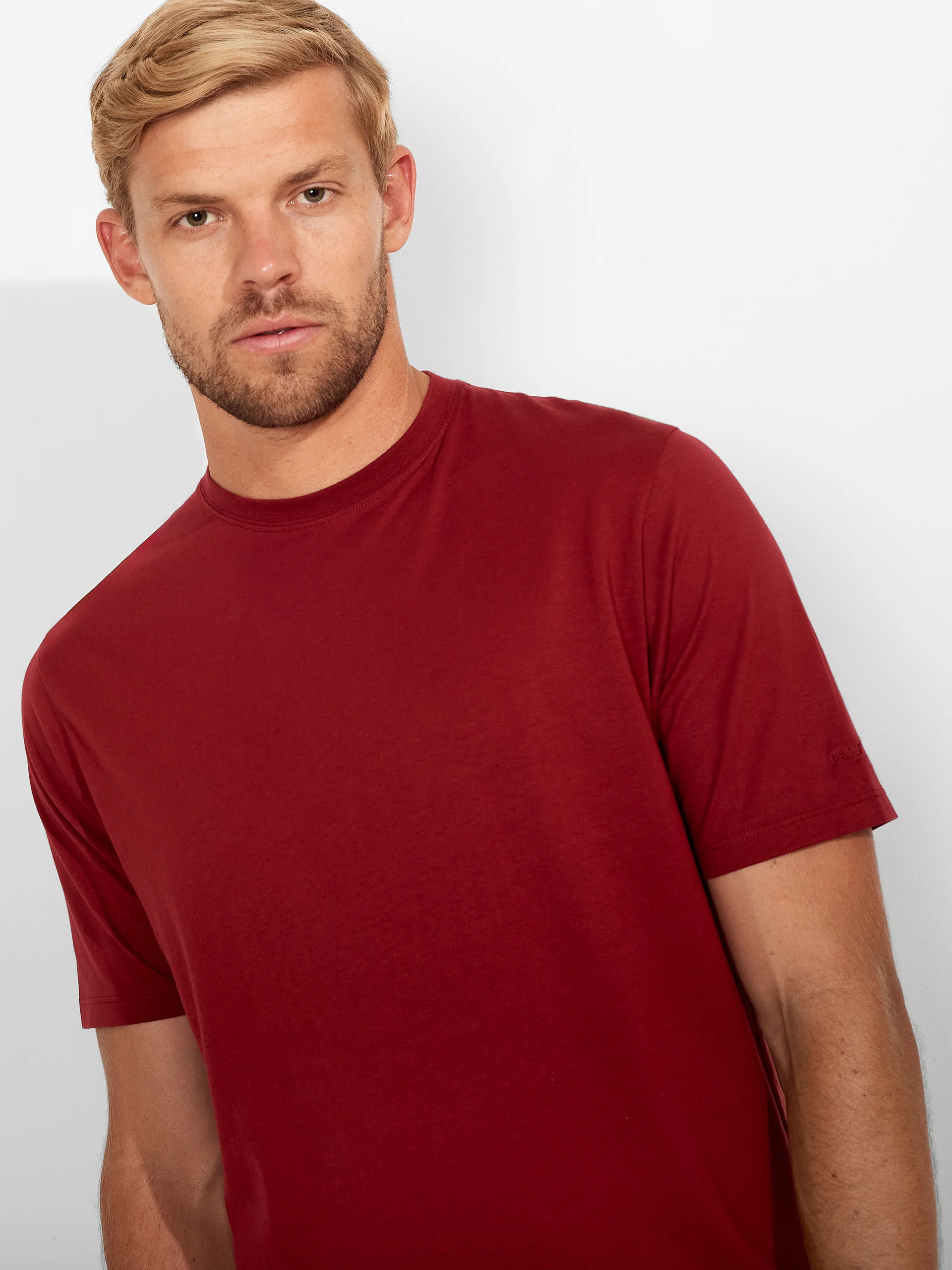 Polo Winchester De Algodón Pima Color Guinda - Image 5