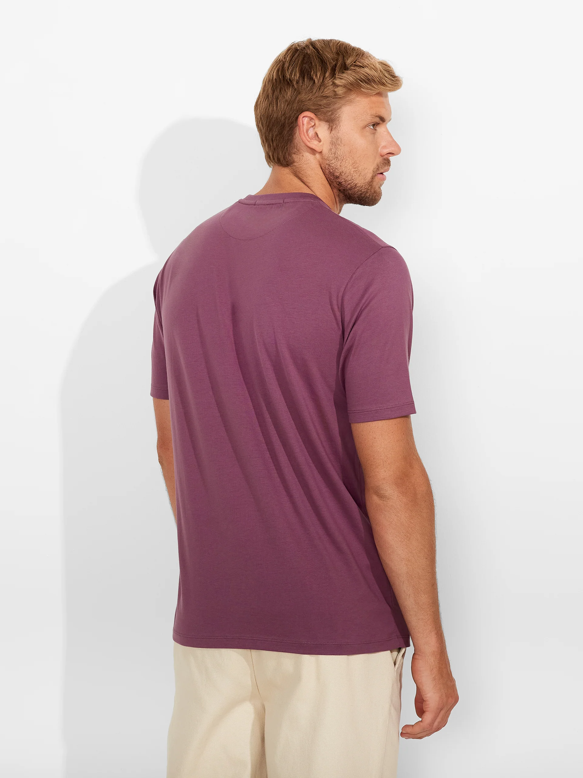 Polo Winchester De Algodón Pima Color Morado - Image 3
