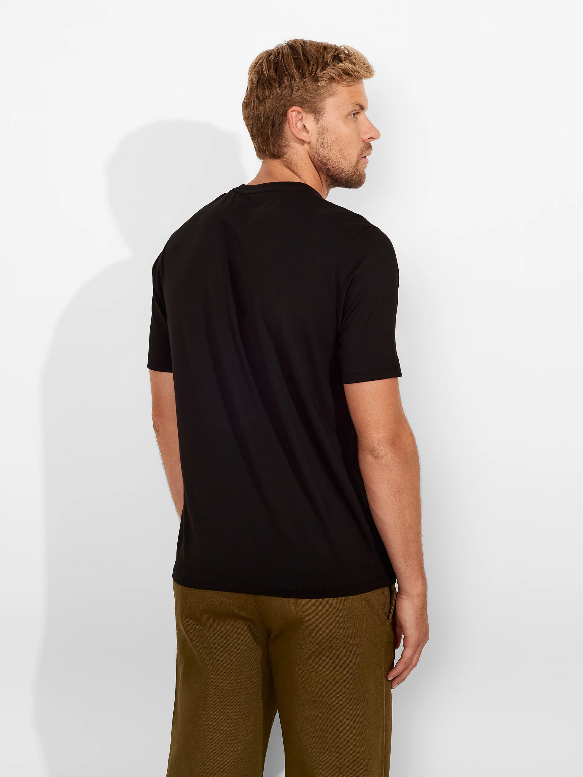 Polo Winchester De Algodón Pima Color Negro - Image 3