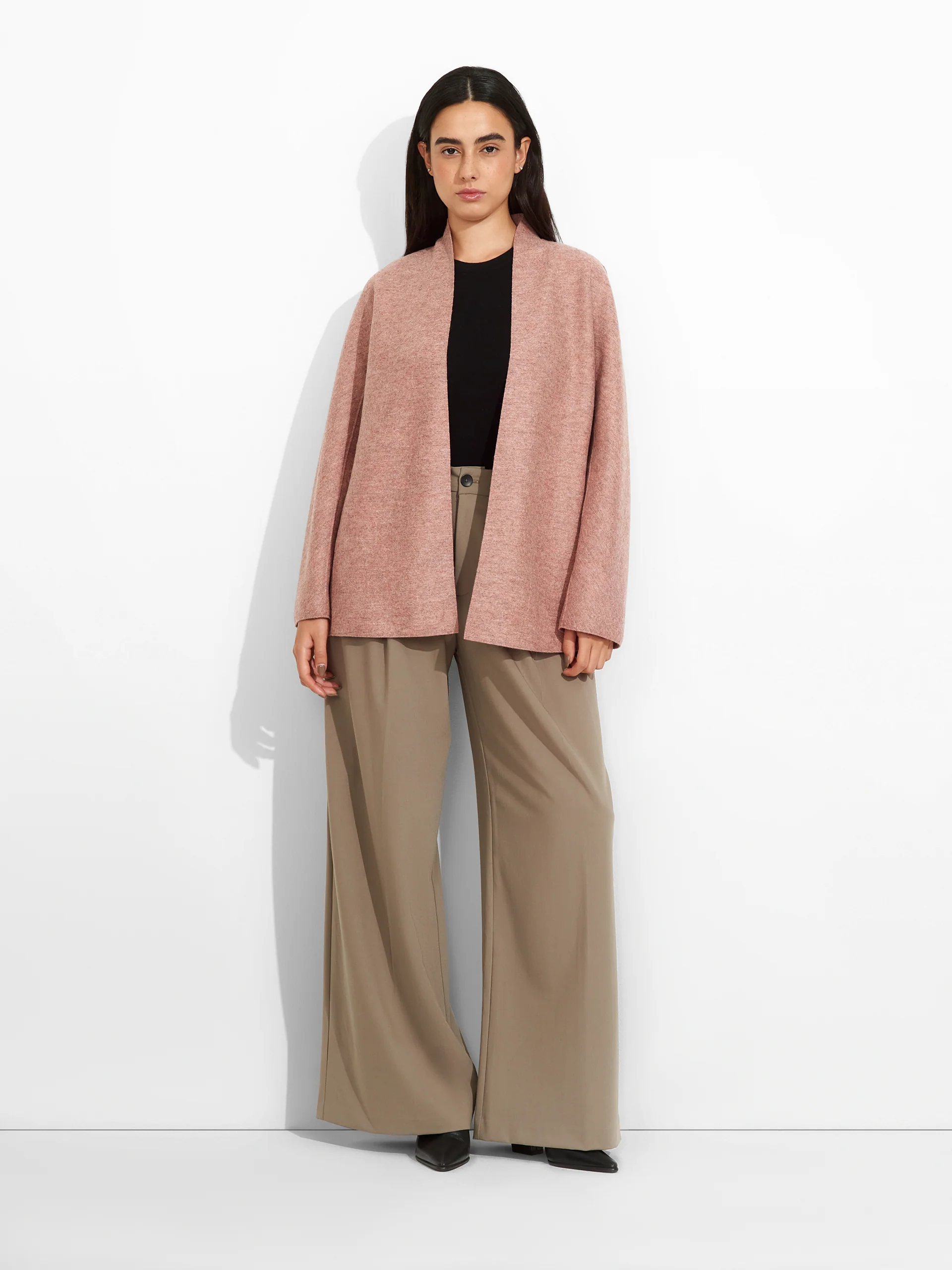 Saco Zadig De Alpaca Color Rosado - Image 4