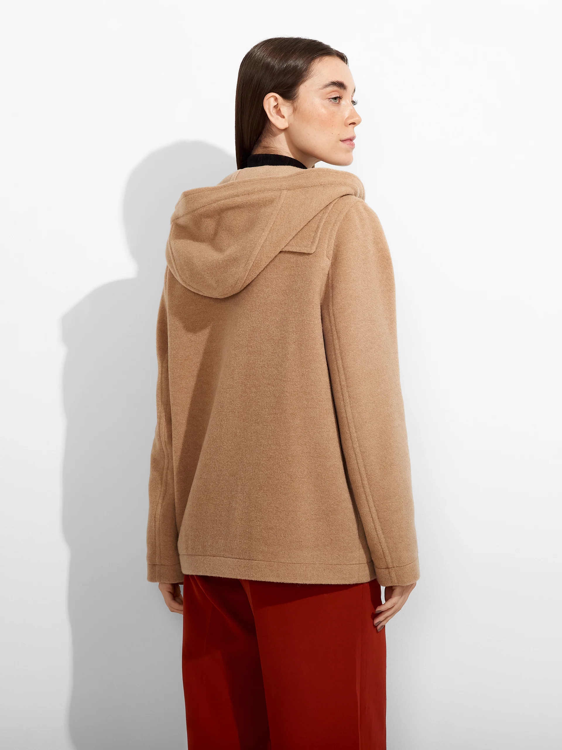 Saco Ziggy De Baby Alpaca Color Beige - Image 3