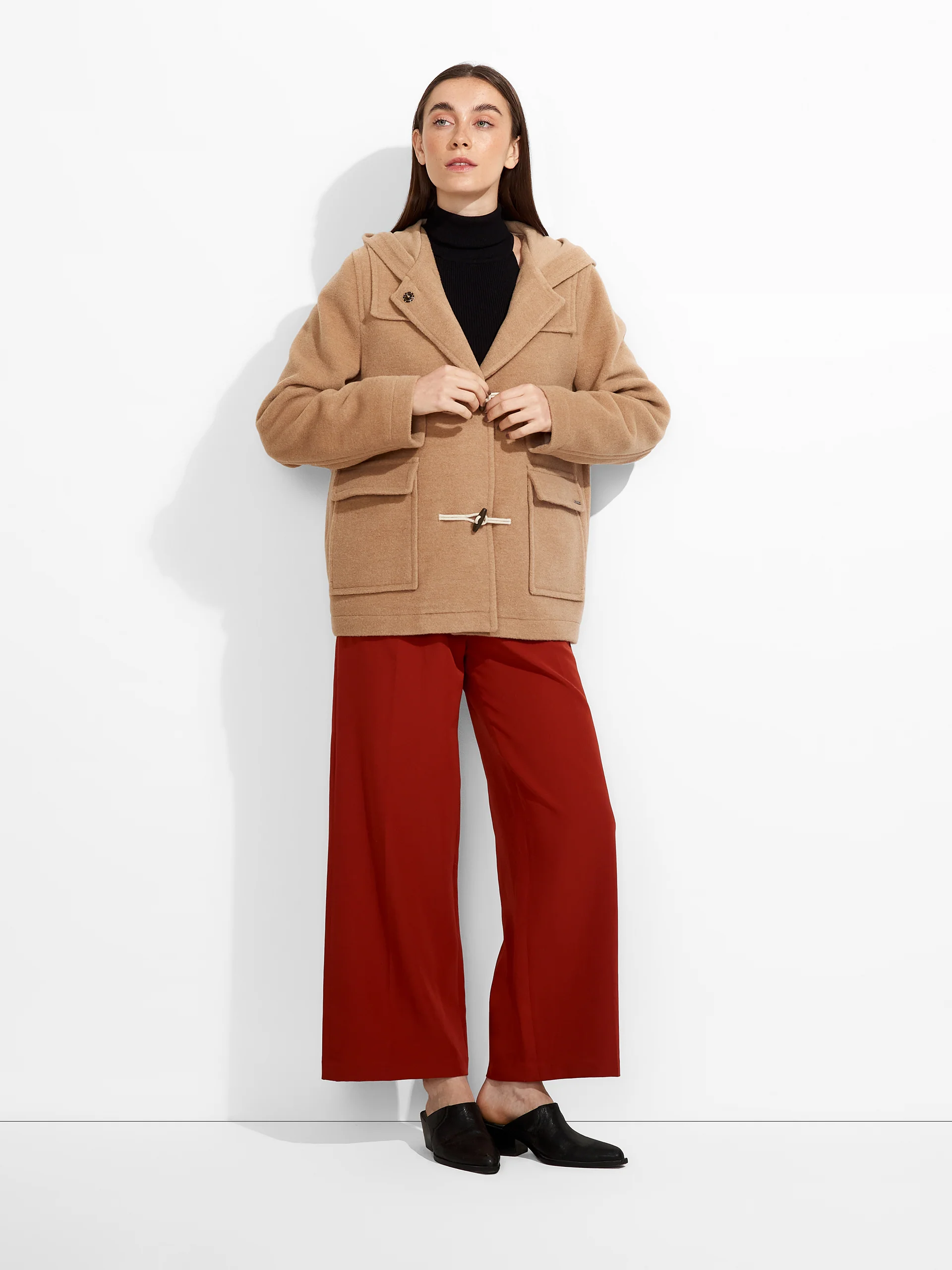 Saco Ziggy De Baby Alpaca Color Beige - Image 4