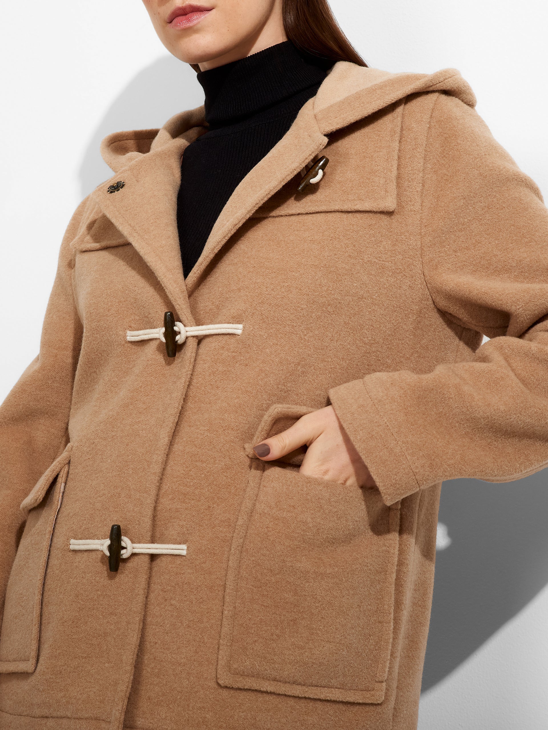 Saco Ziggy De Baby Alpaca Color Beige - Image 5