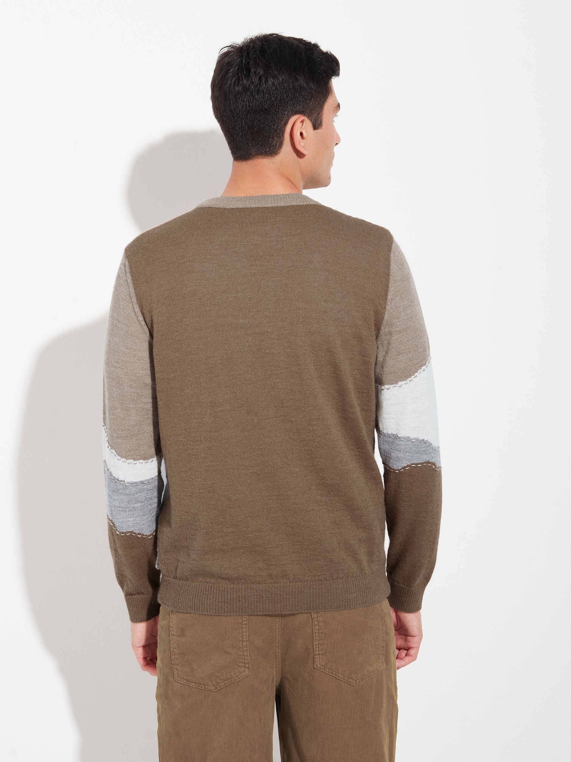 Suéter Barranco De Baby Alpaca Color Camel - Image 3