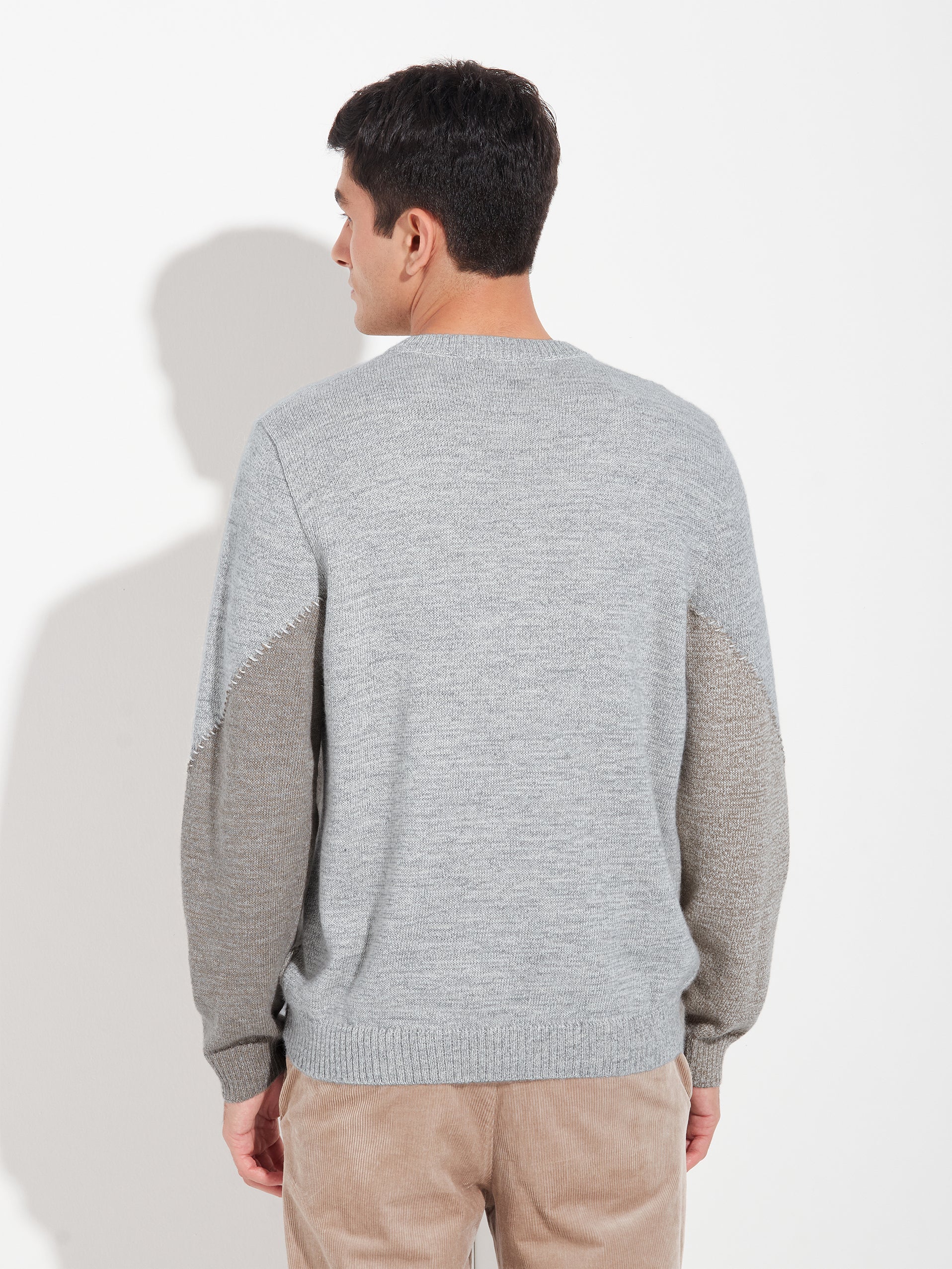 Suéter Bonsai De Baby Alpaca Color Beige - Image 3