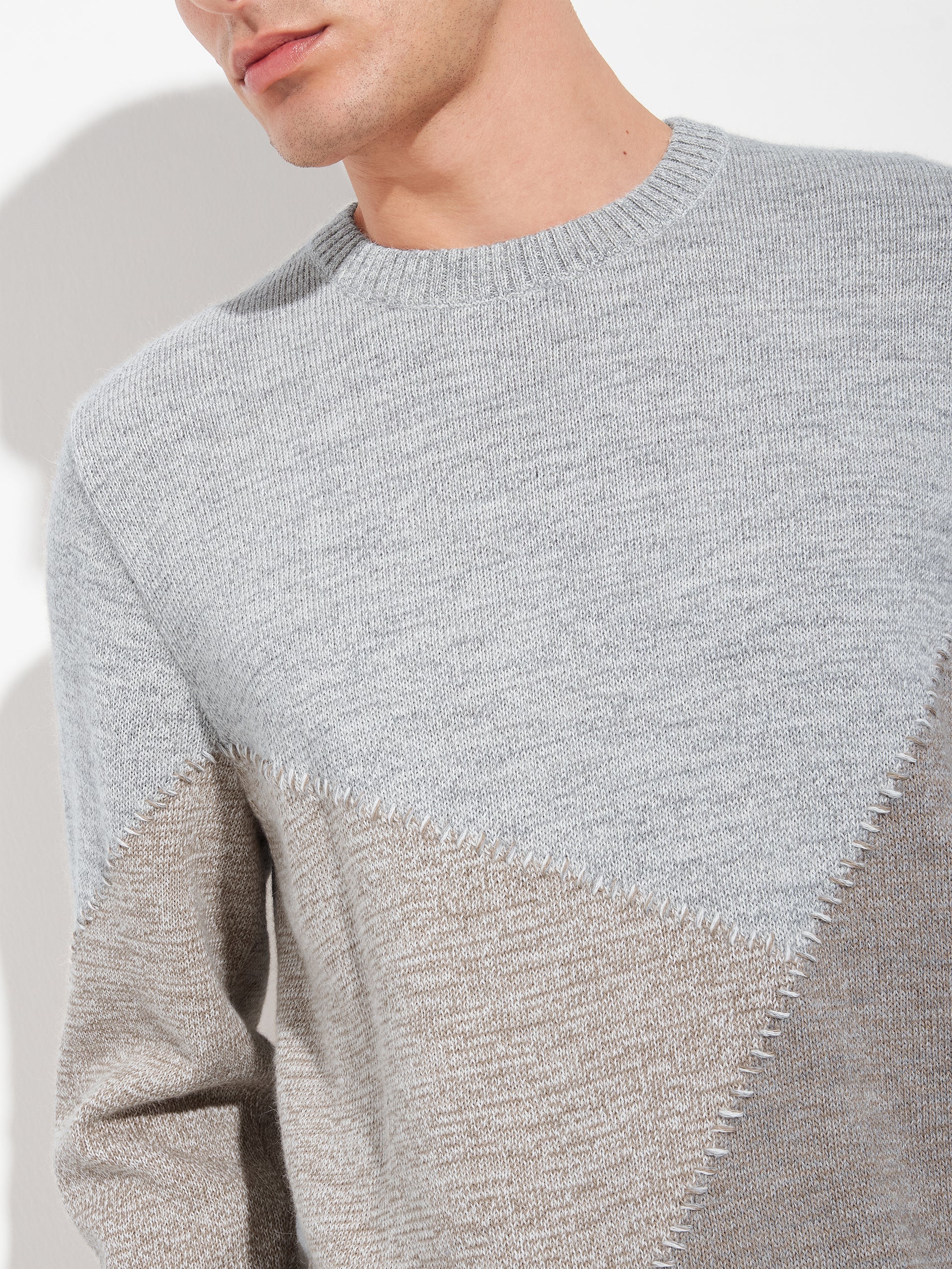 Suéter Bonsai De Baby Alpaca Color Beige - Image 5