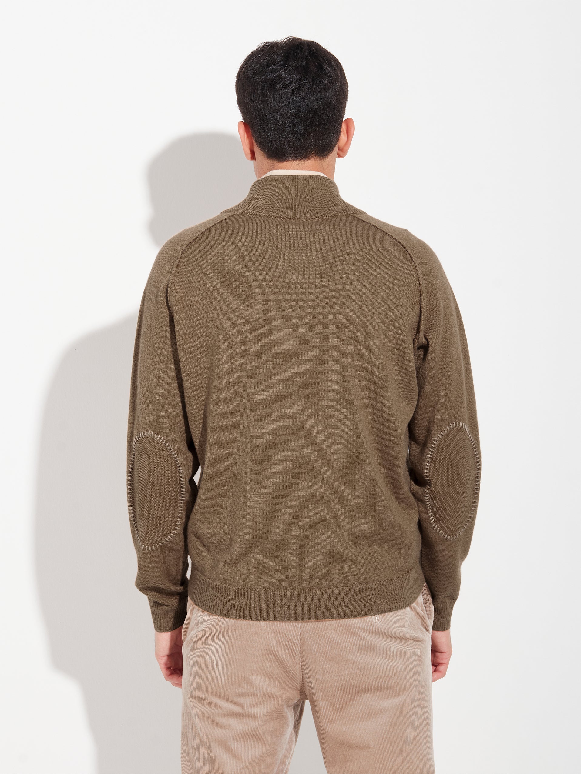 Suéter Bugatti De Baby Alpaca Color Camel - Image 3