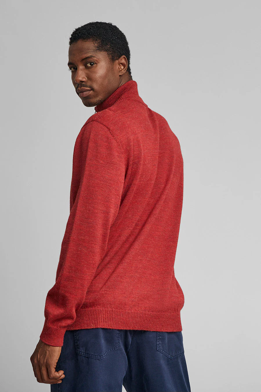 SUÉTER WILLIAM DE BABY ALPACA COLOR ASIA - Image 3