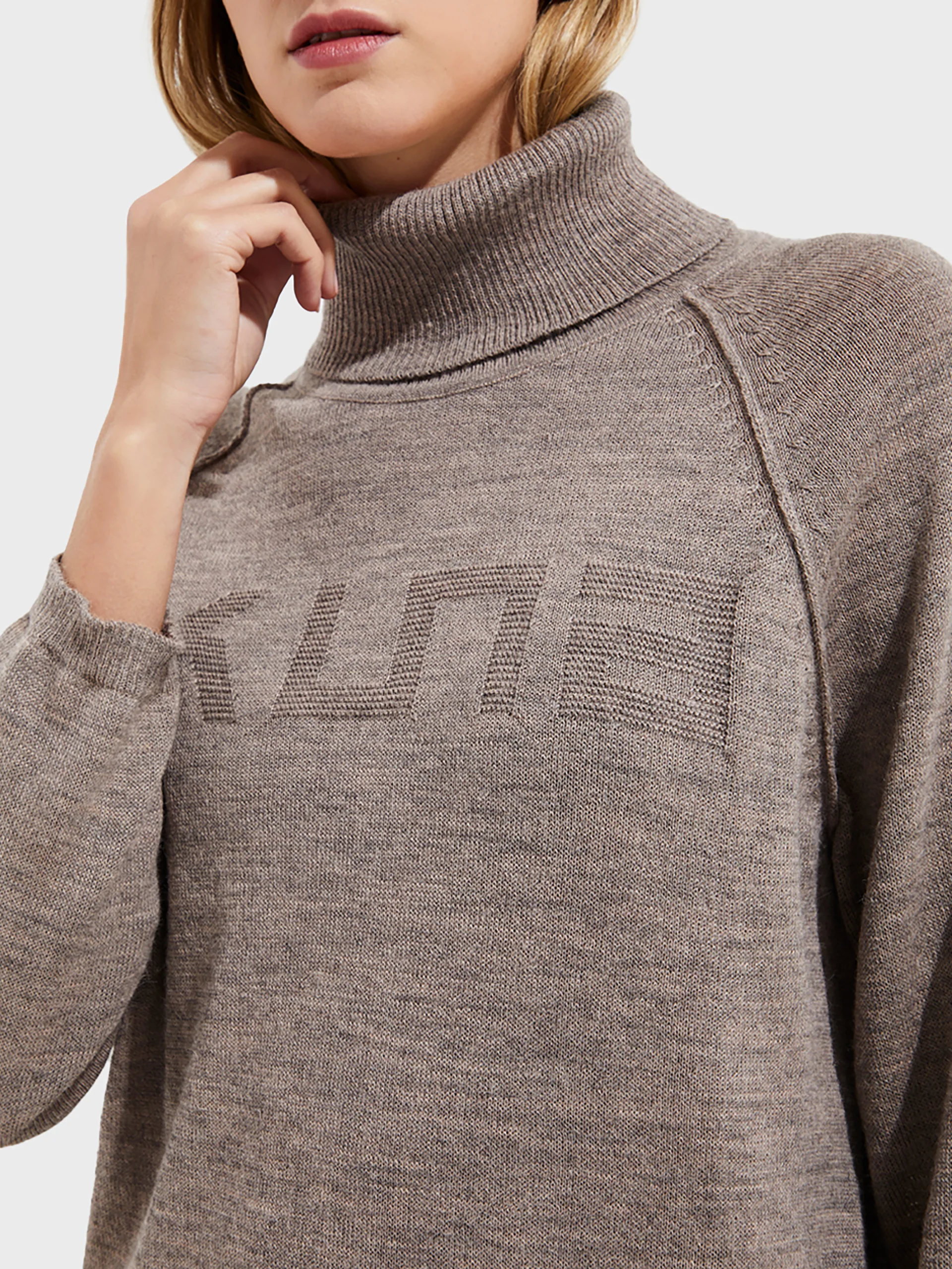 Suéter Yeah De Baby Alpaca Color Beige - Image 5