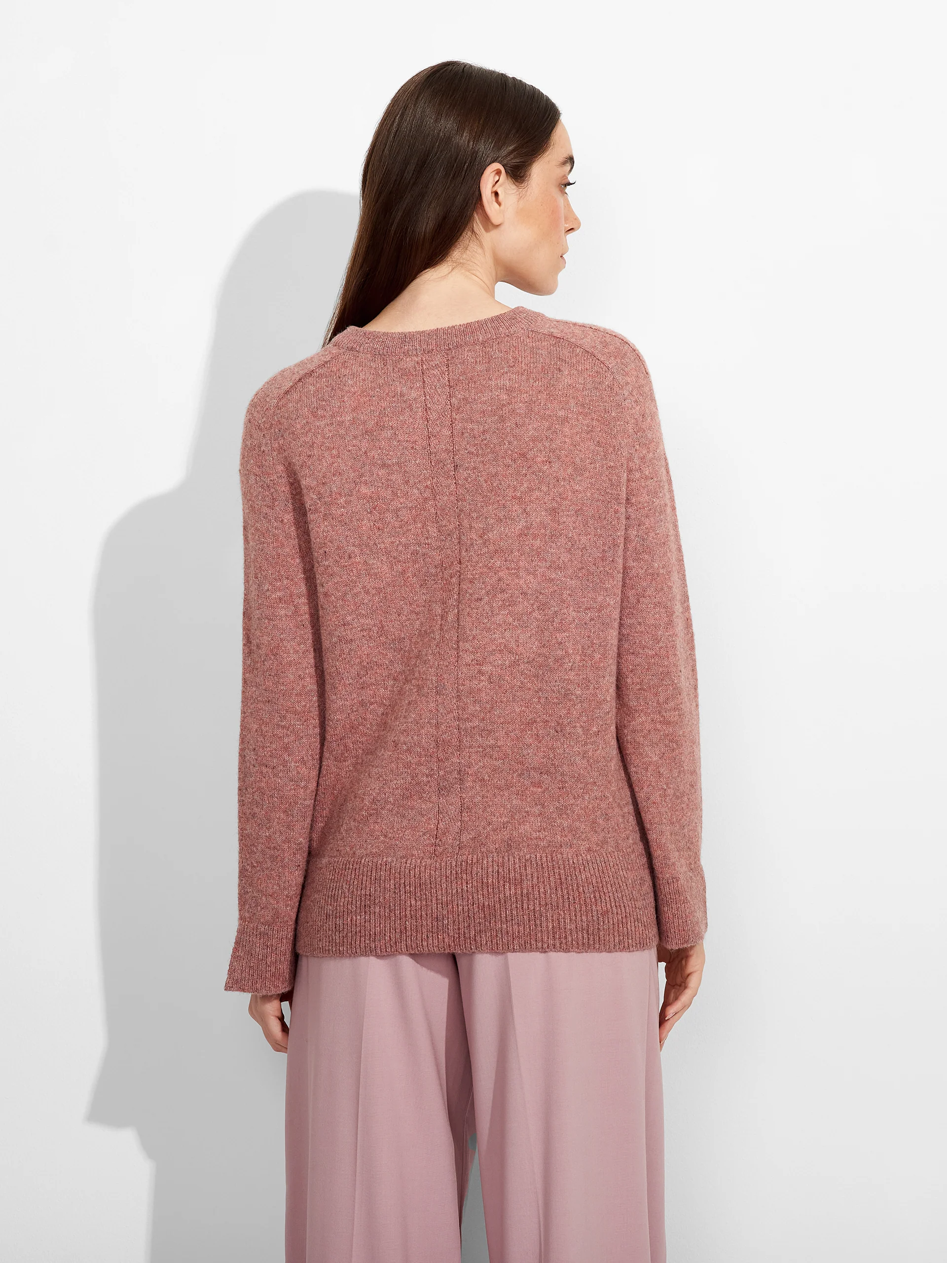 Suéter Zia De Baby Alpaca Color Rosado - Image 4