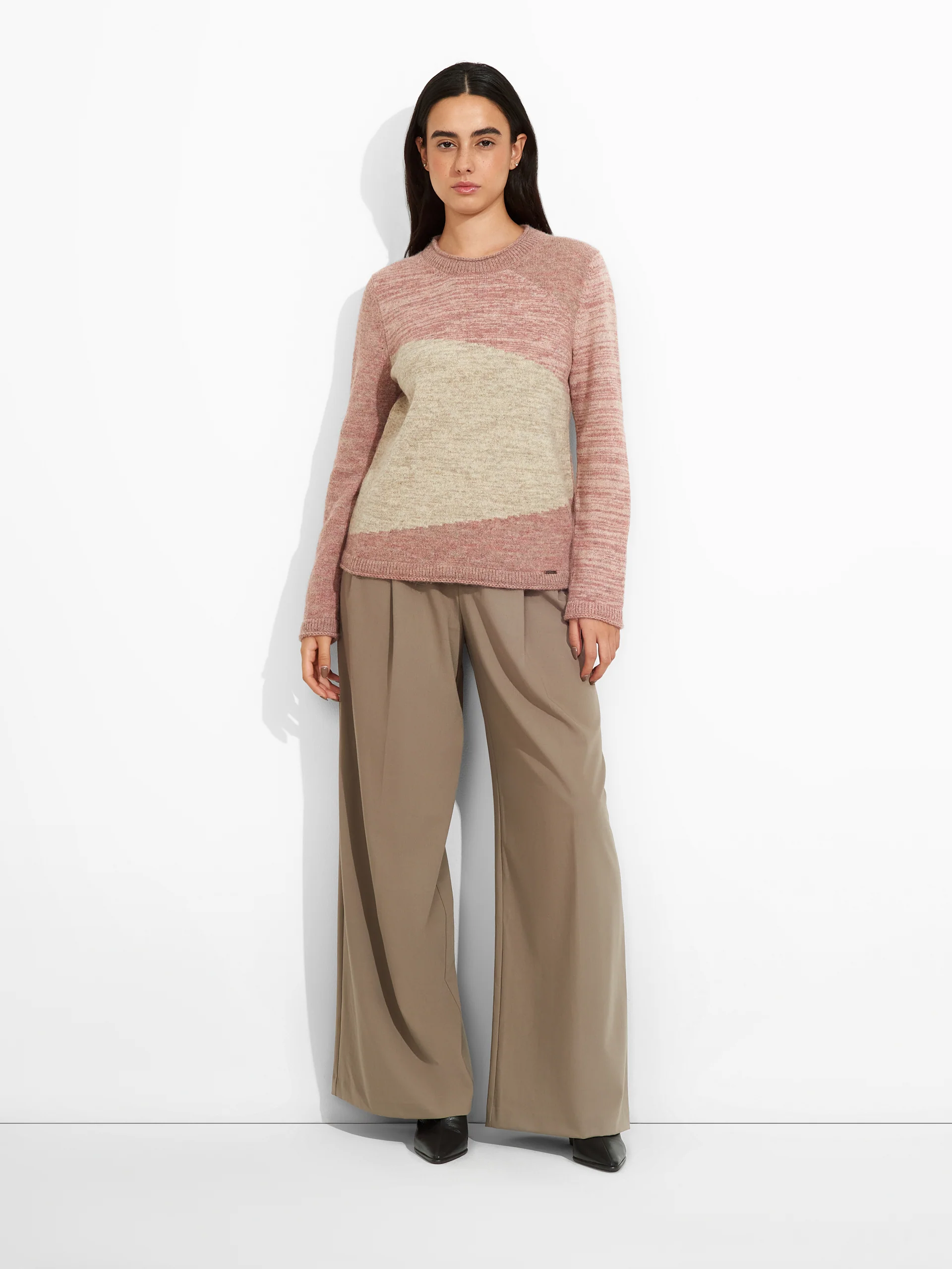 Suéter Zoe De Baby Alpaca Color Rosado - Image 4