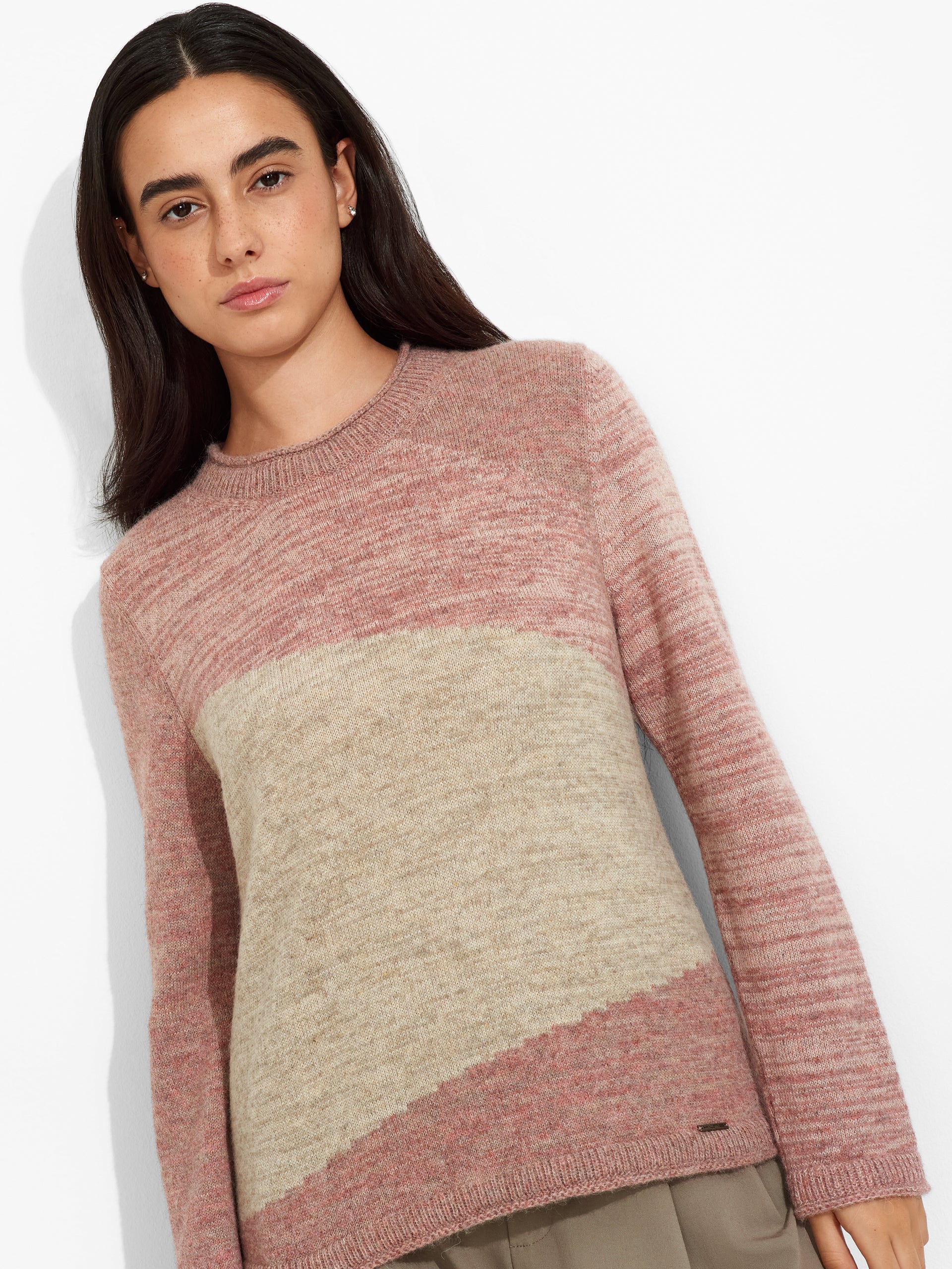 Suéter Zoe De Baby Alpaca Color Rosado - Image 5